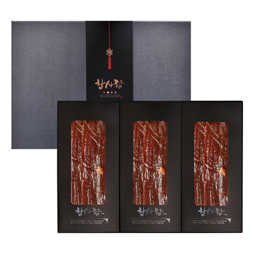 [참사랑] 프리미엄 수제육포세트2호(궁중소고기육포 540g_60g x 9포)